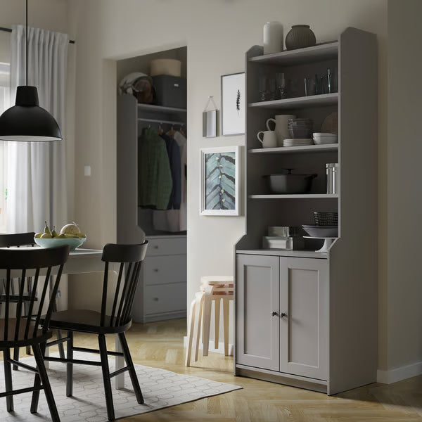 Kuga, High cabinet with 2 doors, 70x46x199cm