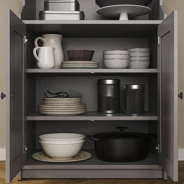 Kuga, High cabinet with 2 doors, 70x46x199cm