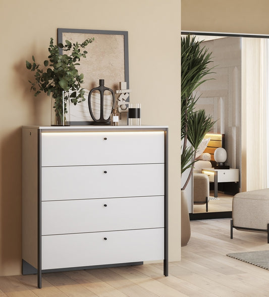 Nexa Drawer Chest – 100cm x 49cm x 115cm