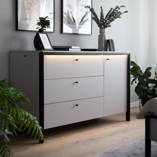 Zyra Buffet Sideboard – 137cm x 49cm x 90cm