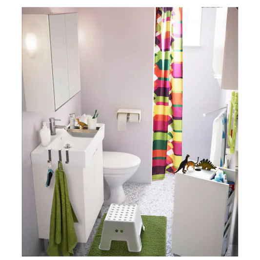 Lili Bathroom Shelve Unit with Mirror – 60×20×60
