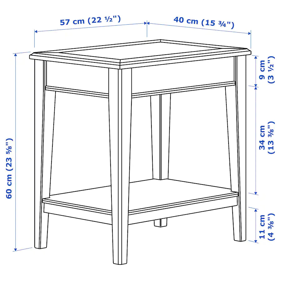 Viatorp Side table,57x40x60cm