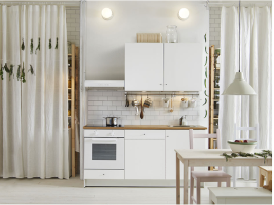 Modular Kitchen Set – 180 cm Base Unit + 120 cm Wall Cabinet