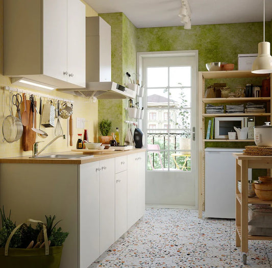 Modular Kitchen Set – 200 cm Base Units + 80 cm Wall Cabinet
