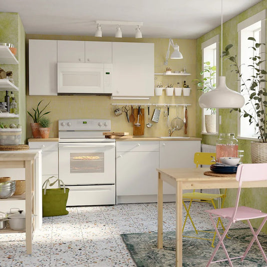 Modular Kitchen Set – 220 cm Base Units + 3 Wall Cabinets