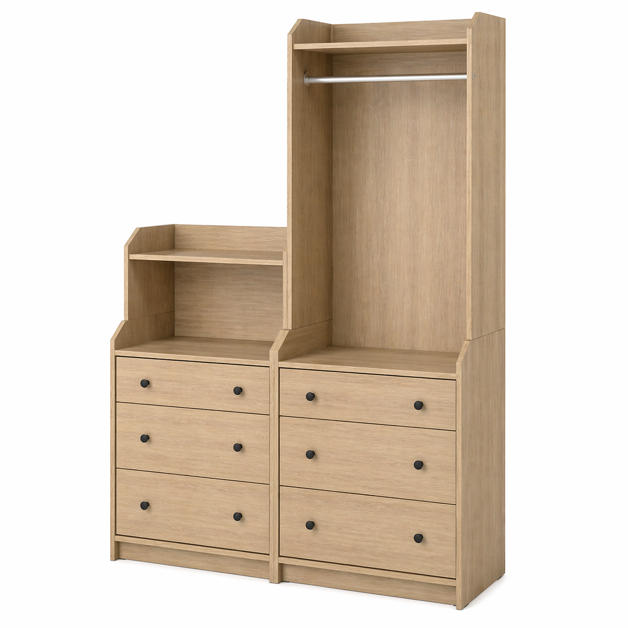 HELGA Open Wardrobe & Storage  - 140x46x199cm