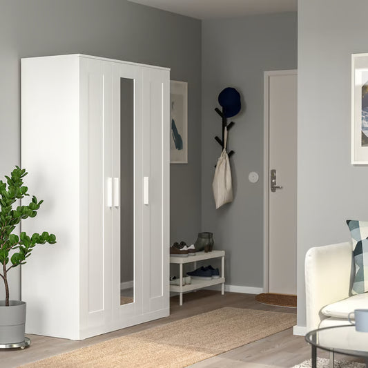 Brimlok Wardrobe with 3 doors - 117x50x190cm.