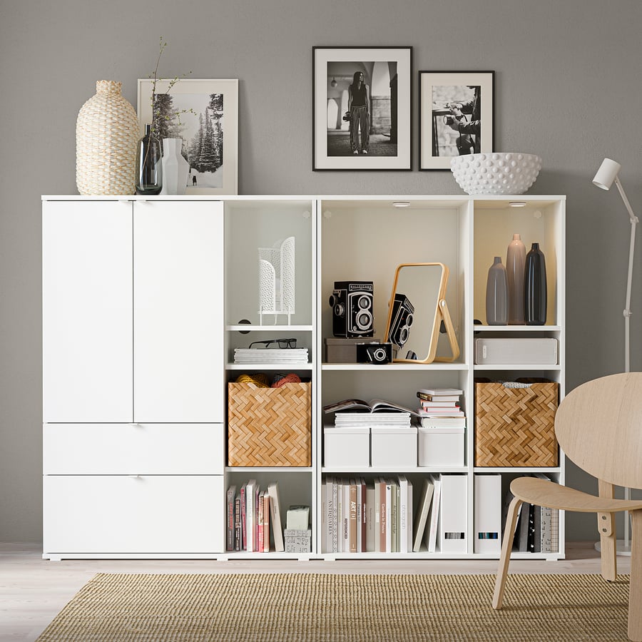 Vihaltra Double Display  - 200x37x140cm.