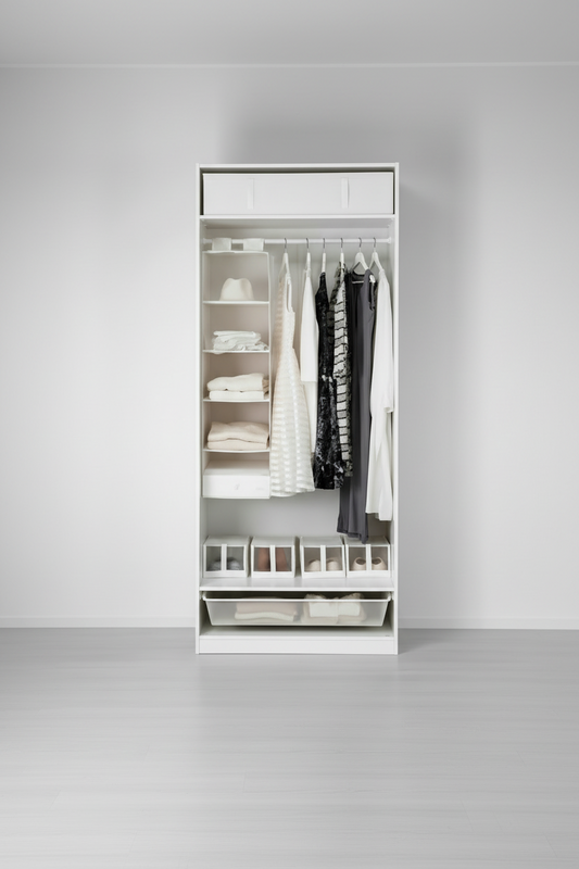 Max White  Wardrobe – 100x58x240cm.