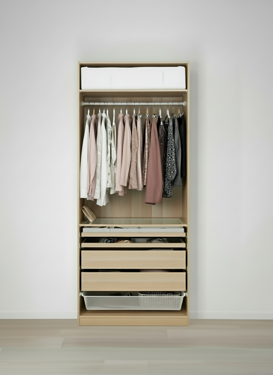 Max Beige  Wardrobe – 100x58x240cm.
