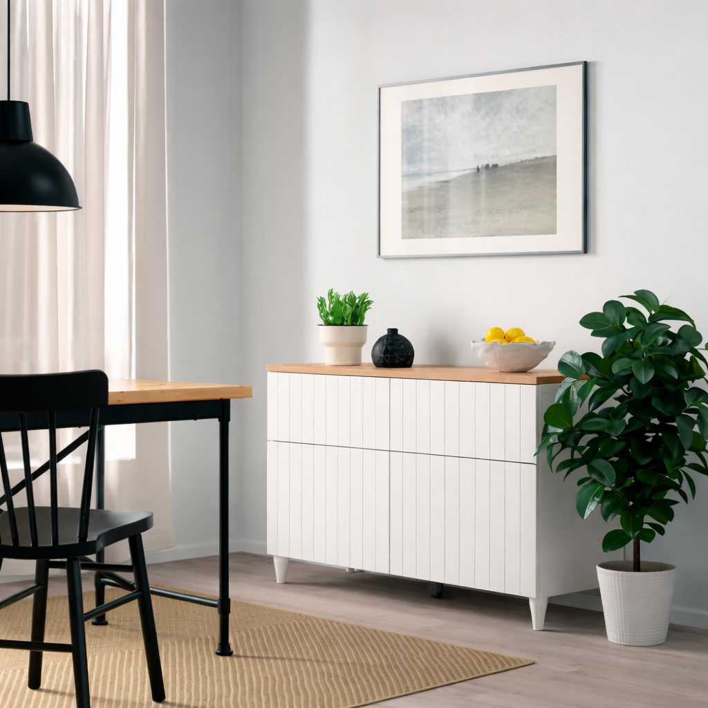 Delta Sideboard 2 doors+2 drawers Plus, 120x42x76cm