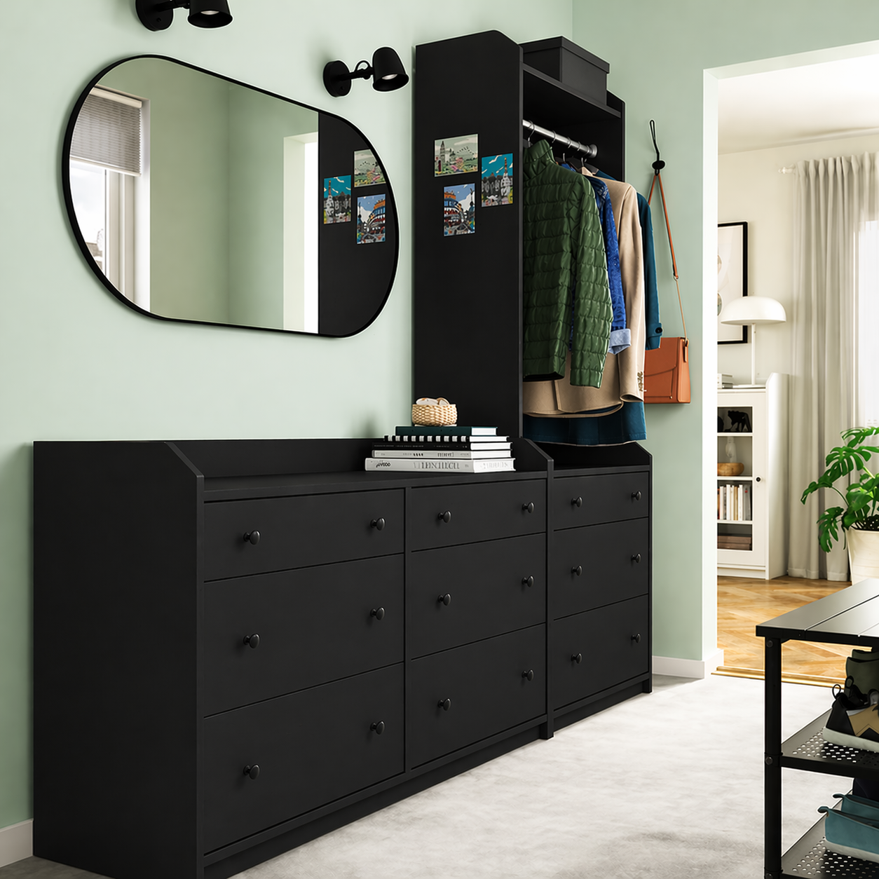Kuga Storage combination, 208x46x199cm