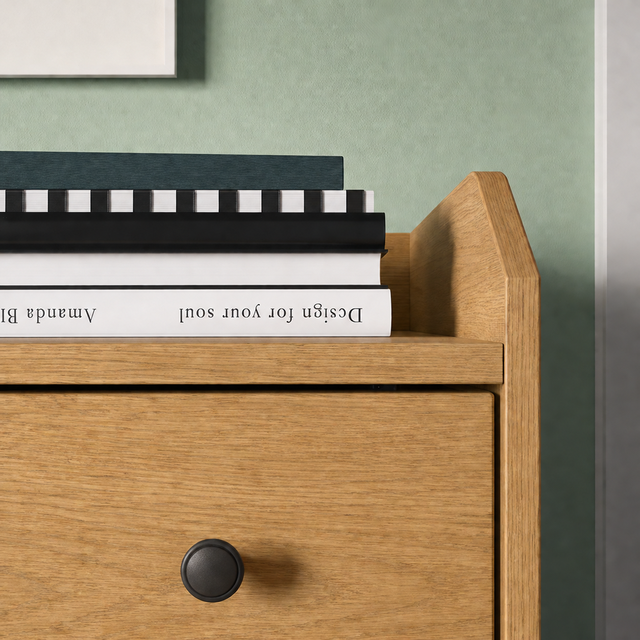 MDF Chest of 3 Drawers - 70x46x84cm - [H3]