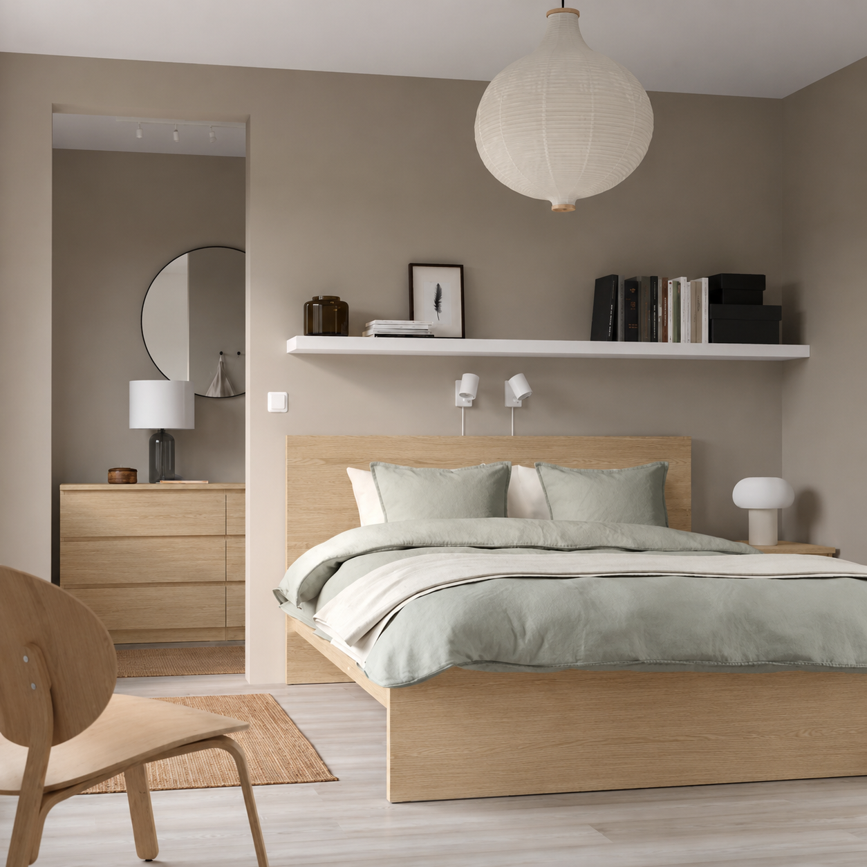 MAILY Bed frame -  (140, 150, 160 & 180cm)