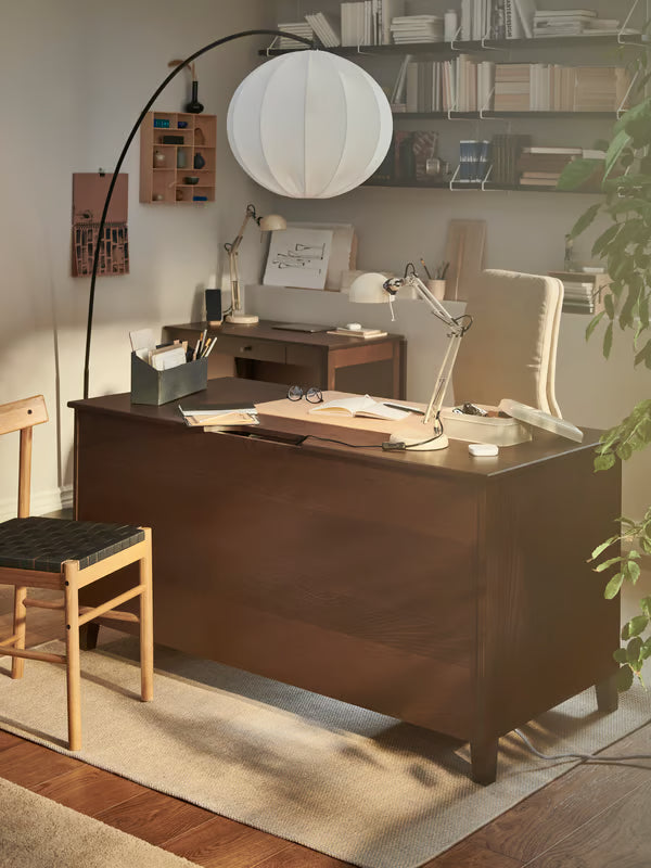 مكتب ID3 بني 152x70x75 سم.