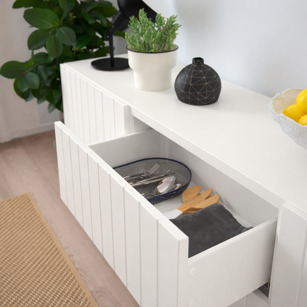 Delta Sideboard III with 2 doors & 2 drawers, 180x42x74cm