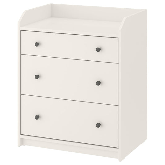 MDF Chest of 3 Drawers - 70x84 - [H3]