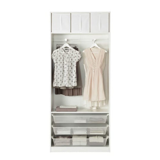 Max White  Wardrobe – 100cm x 40cm x 240cm