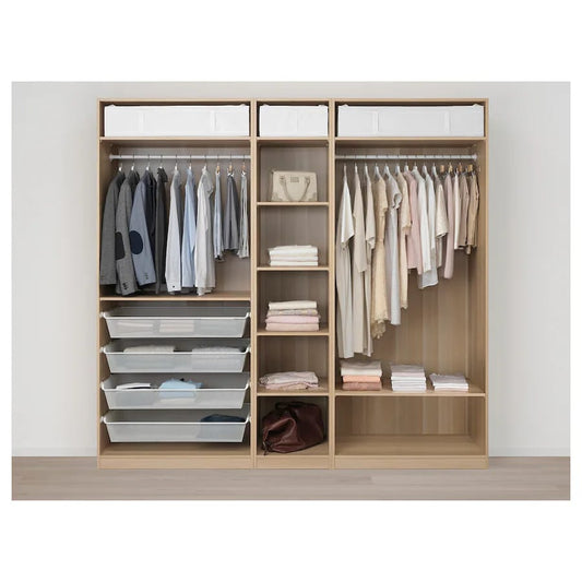 Maxh Beige Wardrobe Unit – 250cm x 58cm x 240cm