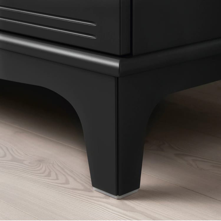 LM Classic Sideboard  Black – 102cm x 43cm x 101cm