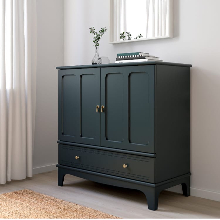 LM Classic Sideboard  Green – 102cm x 43cm x 101cm