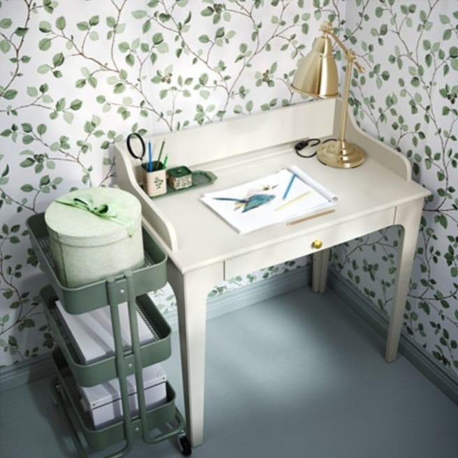 LM  Desk White – 90cm x 54cm x 105cm