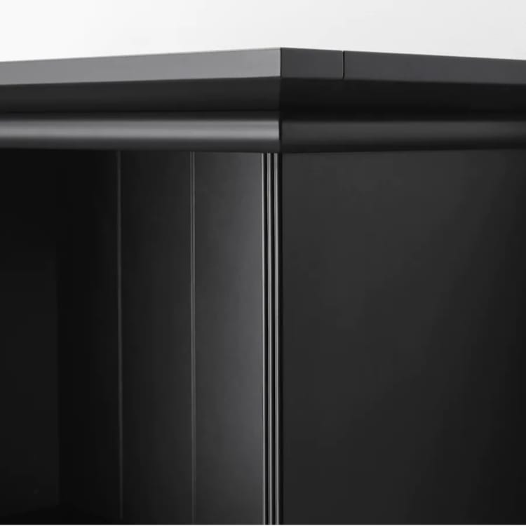 LM Bookcase  Black – 65cm x 28cm x 199cm