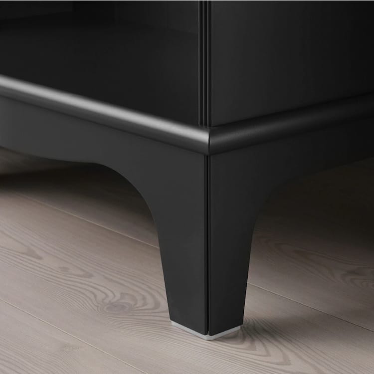 LM Bookcase  Black – 65cm x 28cm x 199cm
