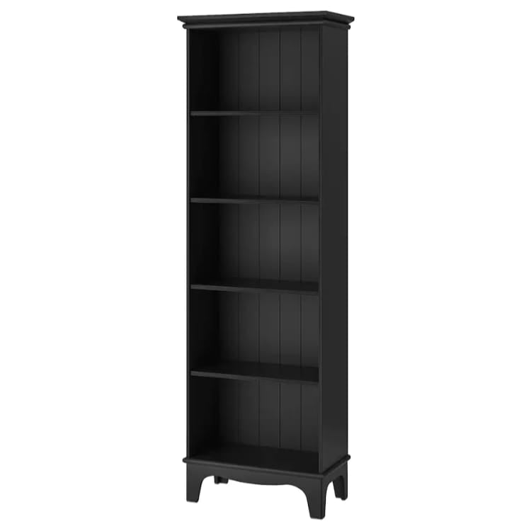 LM Bookcase  Black – 65cm x 28cm x 199cm