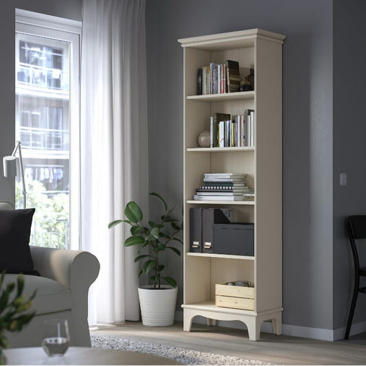 LM Bookcase  White – 65cm x 28cm x 199cm