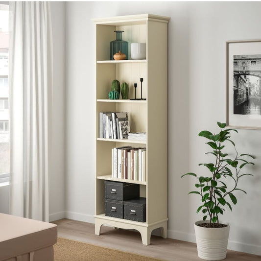 LM Bookcase  White – 65cm x 28cm x 199cm