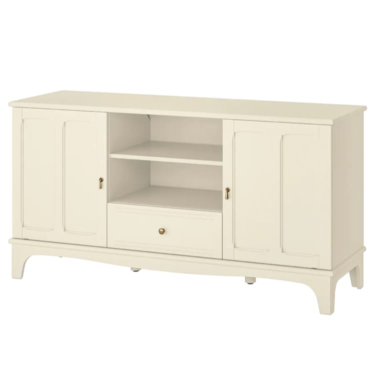 LM TV Unit White – 159cm x 38cm x 81cm