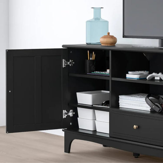 LM TV Unit Black – 159cm x 38cm x 81cm