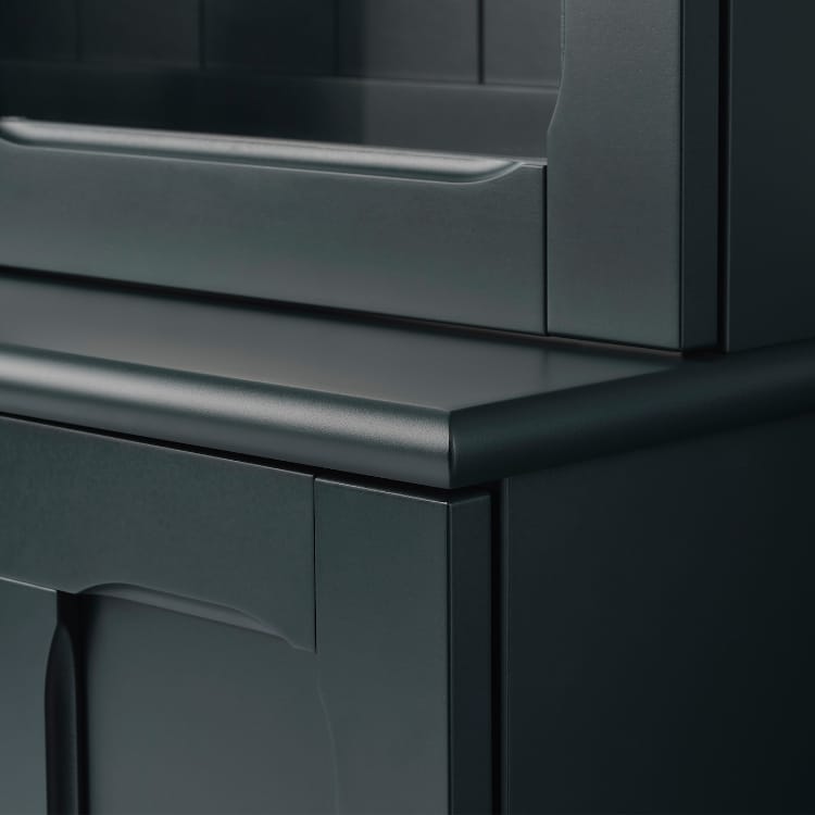 LM Black Display Unit – 86cm x 48cm x 199cm