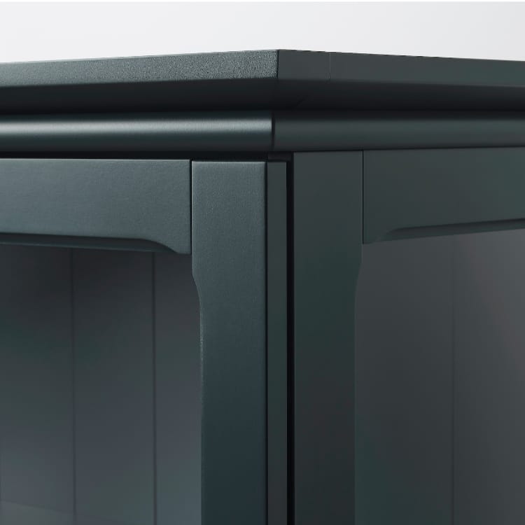 LM Black Display Unit – 86cm x 48cm x 199cm