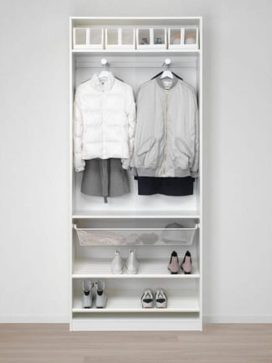 Max White  Wardrobe – 100cm x 40cm x 240cm