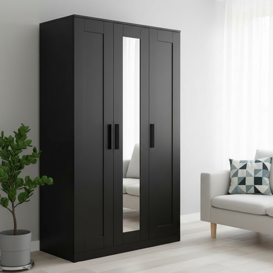Brimlok Wardrobe with 3 doors - 117x50x190cm.