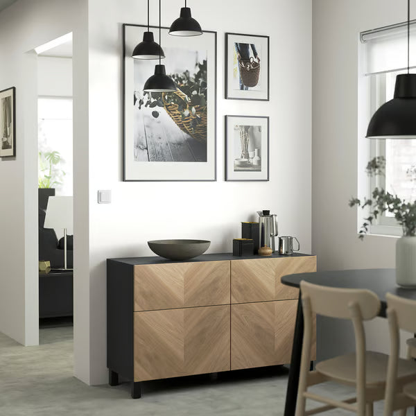 Delta Sideboard 2 doors 2 drawers II, 120x42x74cm
