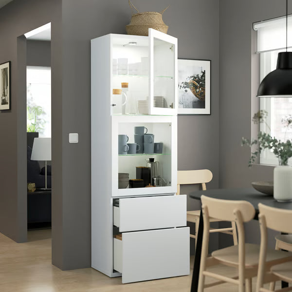 Delta tall Display cabinet,60x42x193cm