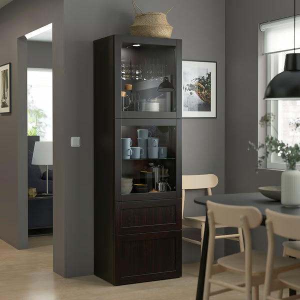 Delta tall Display cabinet,60x42x193cm