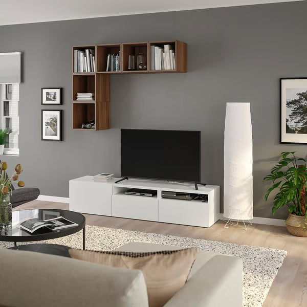 Delta TV cabinet combination + Display cubes, ,180x42x170 cm