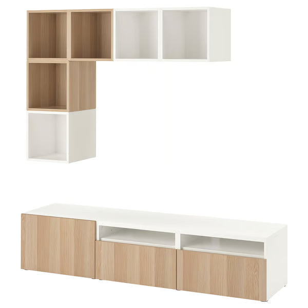 Delta TV cabinet combination + Display cubes, ,180x42x170 cm