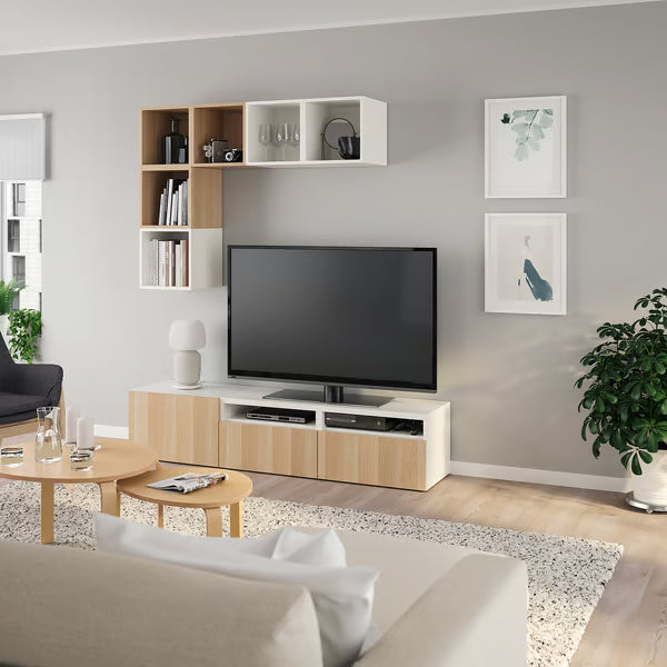 Delta TV cabinet combination + Display cubes, ,180x42x170 cm