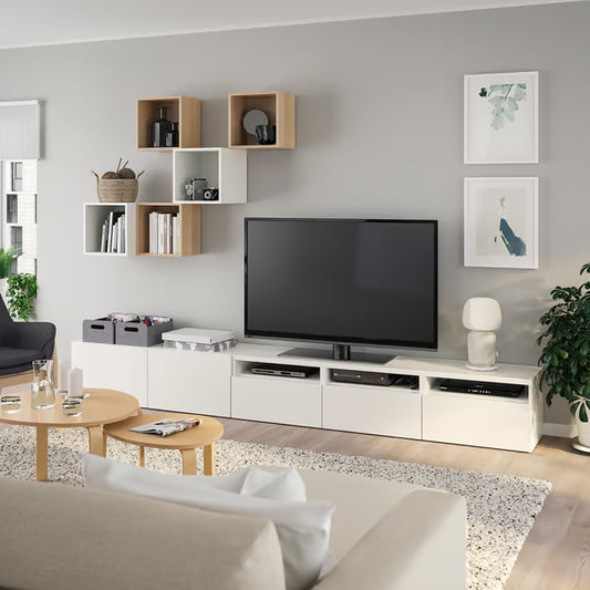 Delta TV + ET Cube combination, 300x42x210cm