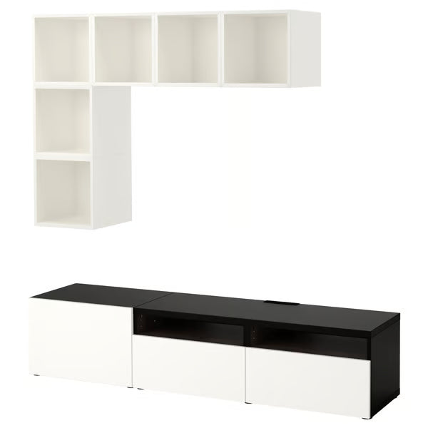Delta TV cabinet combination + Display cubes, ,180x42x170 cm