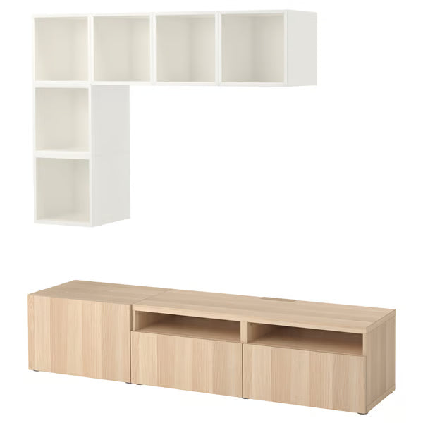 Delta TV cabinet combination + Display cubes, ,180x42x170 cm