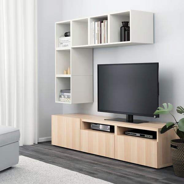 Delta TV cabinet combination + Display cubes, ,180x42x170 cm