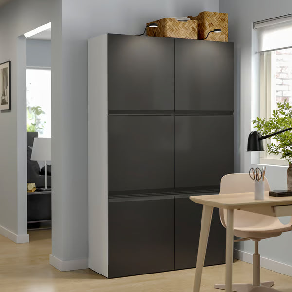 Delta cabinet with Doors, 120x42x193cm
