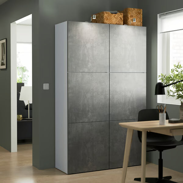 Delta cabinet with Doors, 120x42x193cm