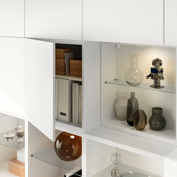 Delta crown display unit, 240x42x231cm